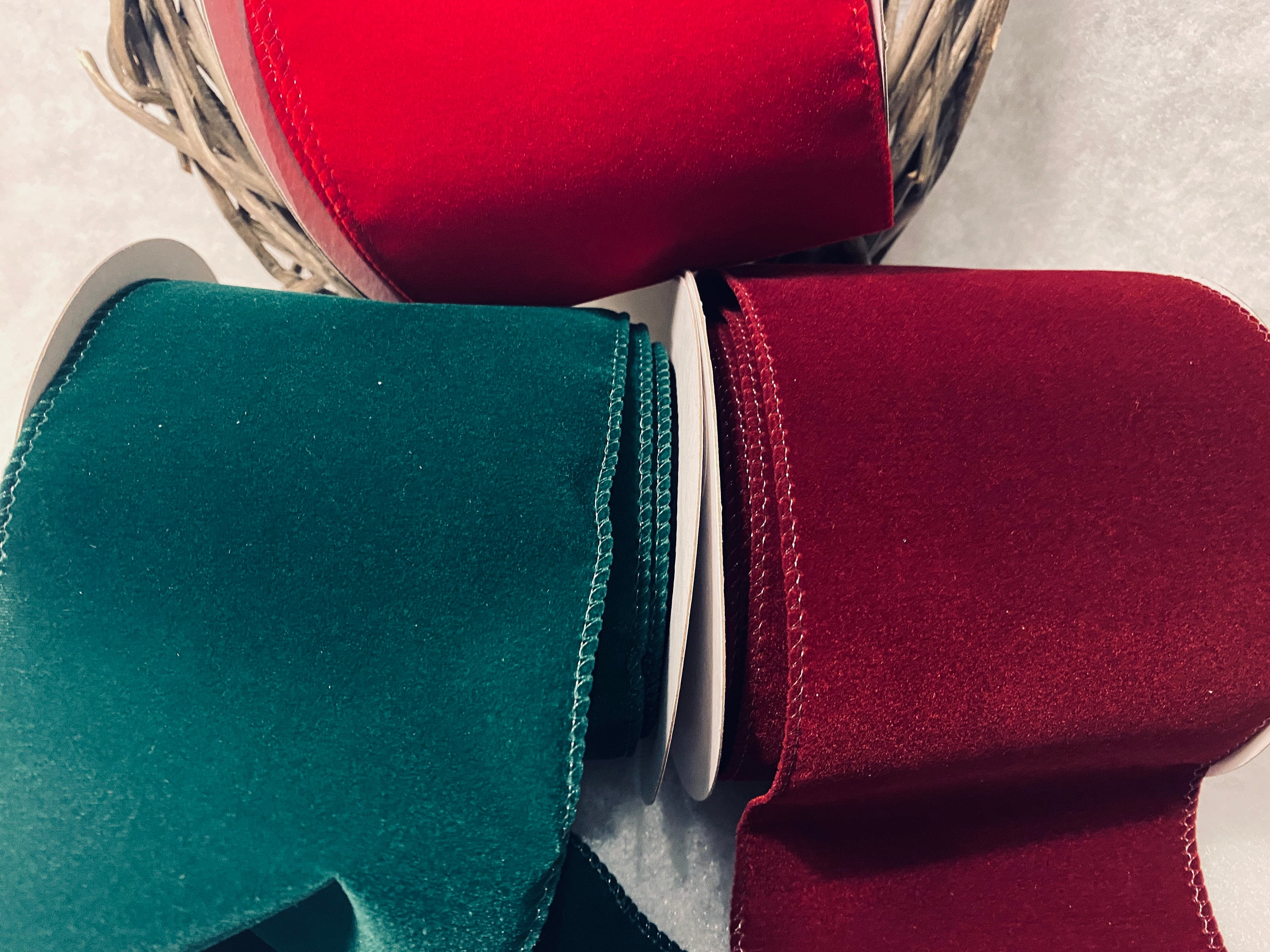 1 4 Velvet Ribbon - Etsy