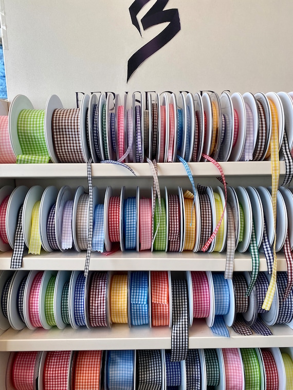 Berisfords Gingham Ribbon - various colours Berisfords Gingham Ribbon - various colours