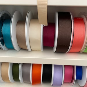 Berisfords grosgrain lint 36 tinten Verkrijgbaar in 6 10 16 25 40 mm Breedte Perfect voor kaarten en knutselen Cadeaus inpakken MILIEUVRIENDELIJK