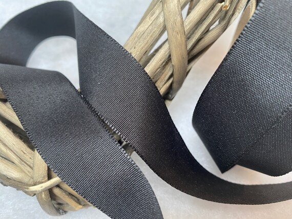 Taffeta Ribbon: Stork New Baby - 15mm (per metre) Taffeta Ribbon: Stork New Baby - 15mm (per metre)