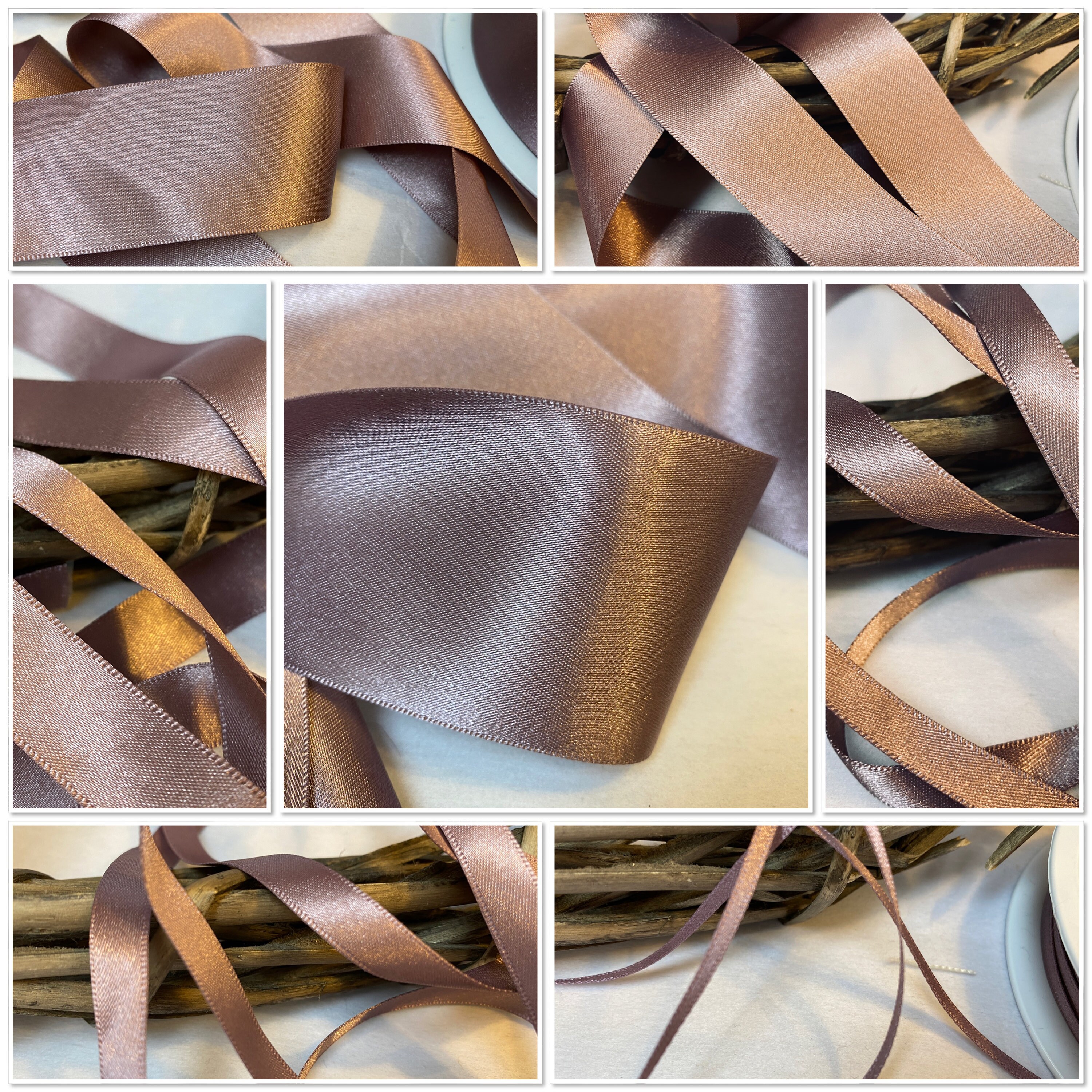 Berisfords UK Best Quality Double Satin Ribbon Choose Shade and Width Per Metre Berisfords UK Best Quality Double Satin Ribbon Choose Shade and Width Per Metre