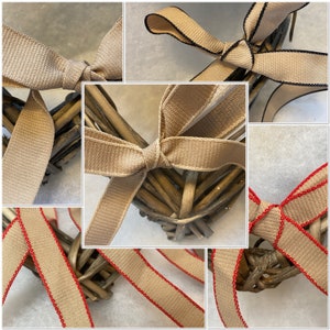 Jam Paper 6 x 10yd. Burlap Wired Ribbon in Natural | Michaels