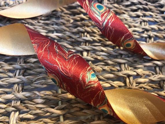 Berisfords Ribbon - Happy Valentines Day RED: 15mm (per metre) Berisfords Ribbon - Happy Valentines Day RED: 15mm (per metre)
