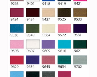 Berisfords Luxury 16mm Nylon Velvet Ribbon. Choice OF 29 SHADES. Priced by the Metre. Perfect for Sewing, Crafts, Cards & Much More..