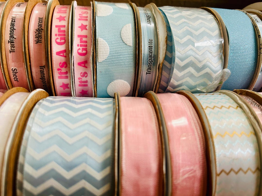 Baby Shower Ribbons OFFRAY CLEARANCE RIBBON Rolls - Etsy