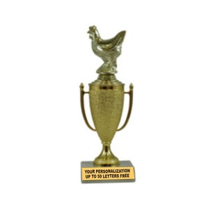 BBQ 700 Chicken Trophy,Chicken Trophy,Chicken Winner,1st Place Chicken,Best Chicken Trophy,Chicken Trophy,Chicken,Champion Chicken
