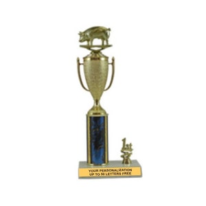 Trofeo de campeón de cerdo BBQ 125, 1.er puesto en cerdo, ganador de cerdo, campeón de pechuga, campeón de pollo, mejor salsa, elección del público, campeón de costillas, mejores costillas