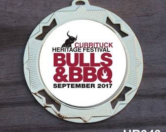 BBQ Medals,BBQ Competition, Custom Medallion,Custom Medal.Cook Off Medal,Brisket Medal, Chicken Medal,Ribs Medal,Pork Medal,HR949