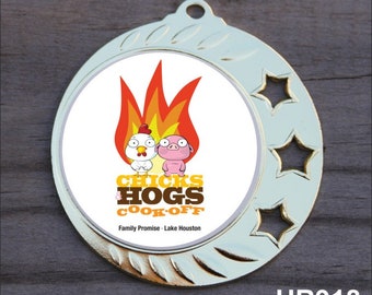 BBQ Medals,BBQ Competition, Custom Medallion,Custom Medal.Cook Off Medal,Brisket Medal, Chicken Medal,Ribs Medal,Pork Medal,HR918