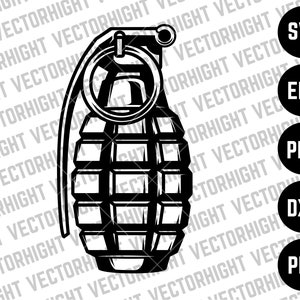 Grenade Military svg, Grenade svg , Hand Grenade png, army svg