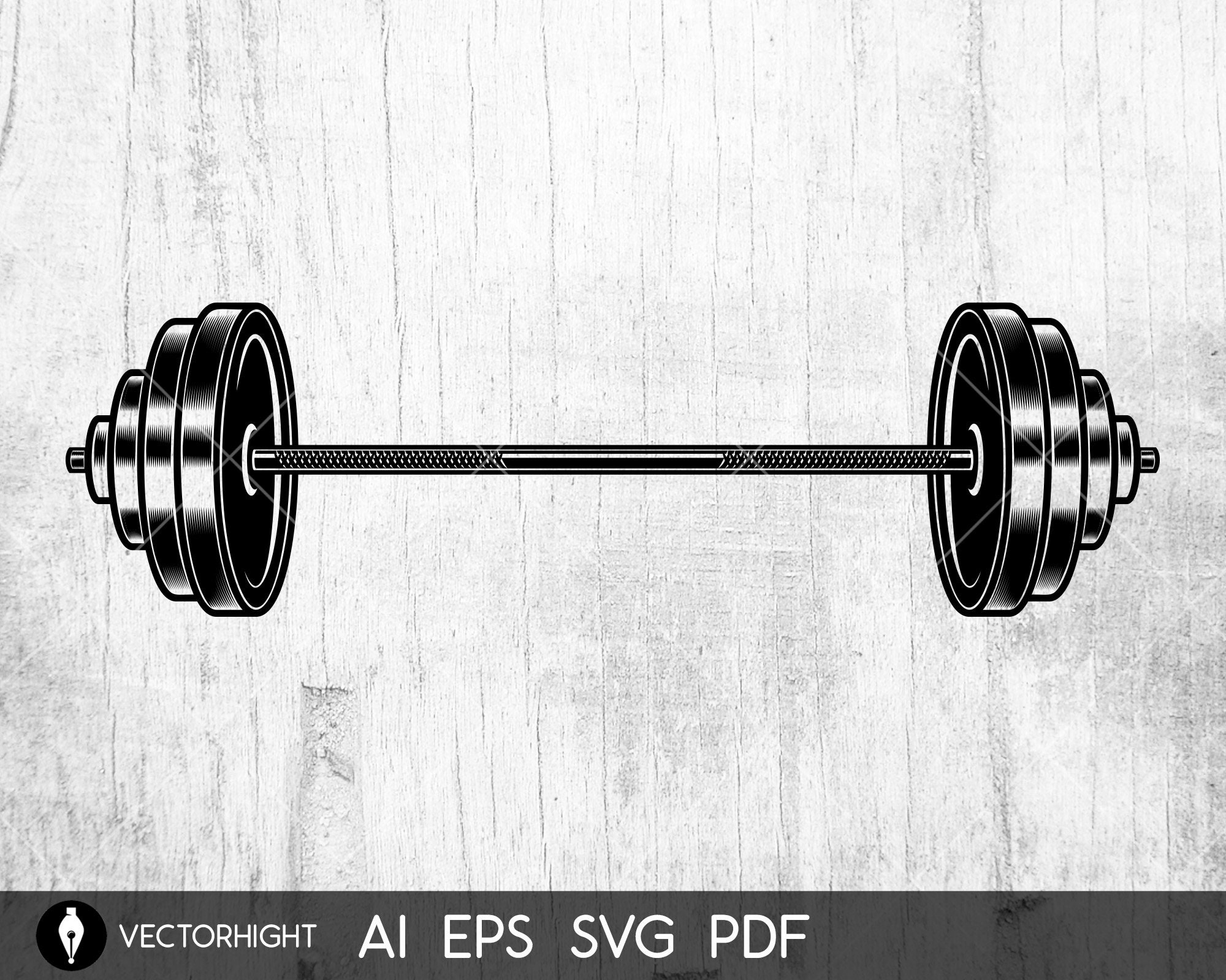 Empty Barbell Silhouette empty-barbell-silhouette