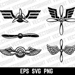 Aviation Clipart, Airplane Propellers Vector, Airplane Propeller Svg ...