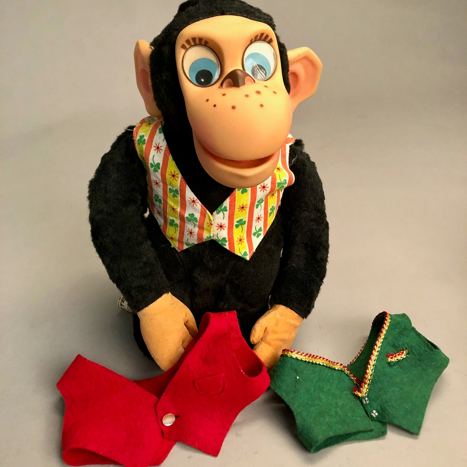 Vintage 1964 Mattel Talking Chester O'Chimp 14 toy Etsy