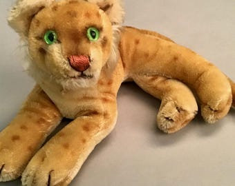 Steiff Ocelot Rare - Etsy India