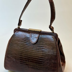 Vintage Reptile Purse
