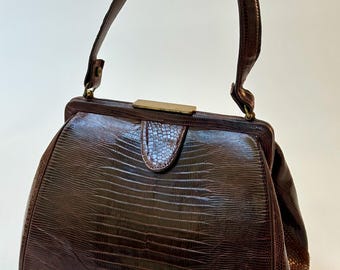 Vintage Reptile Purse