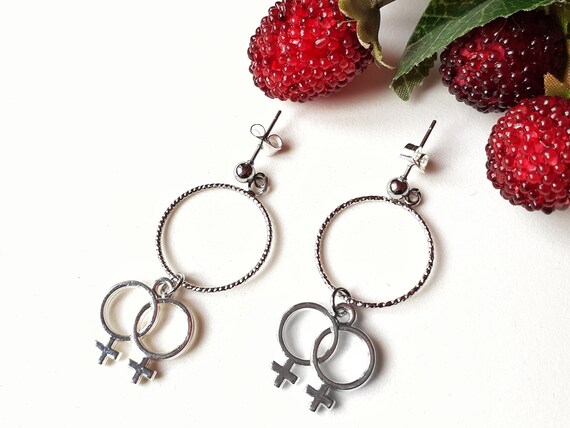 Etsy lesbian earrings deals