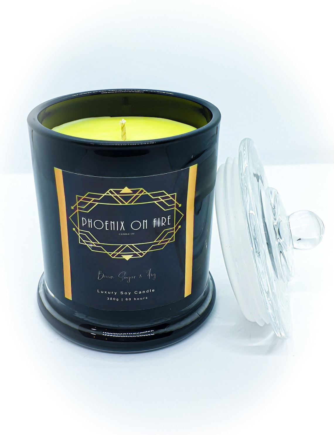 Phoenix On Fire Candle Co Signature Collection XL Soy Etsy