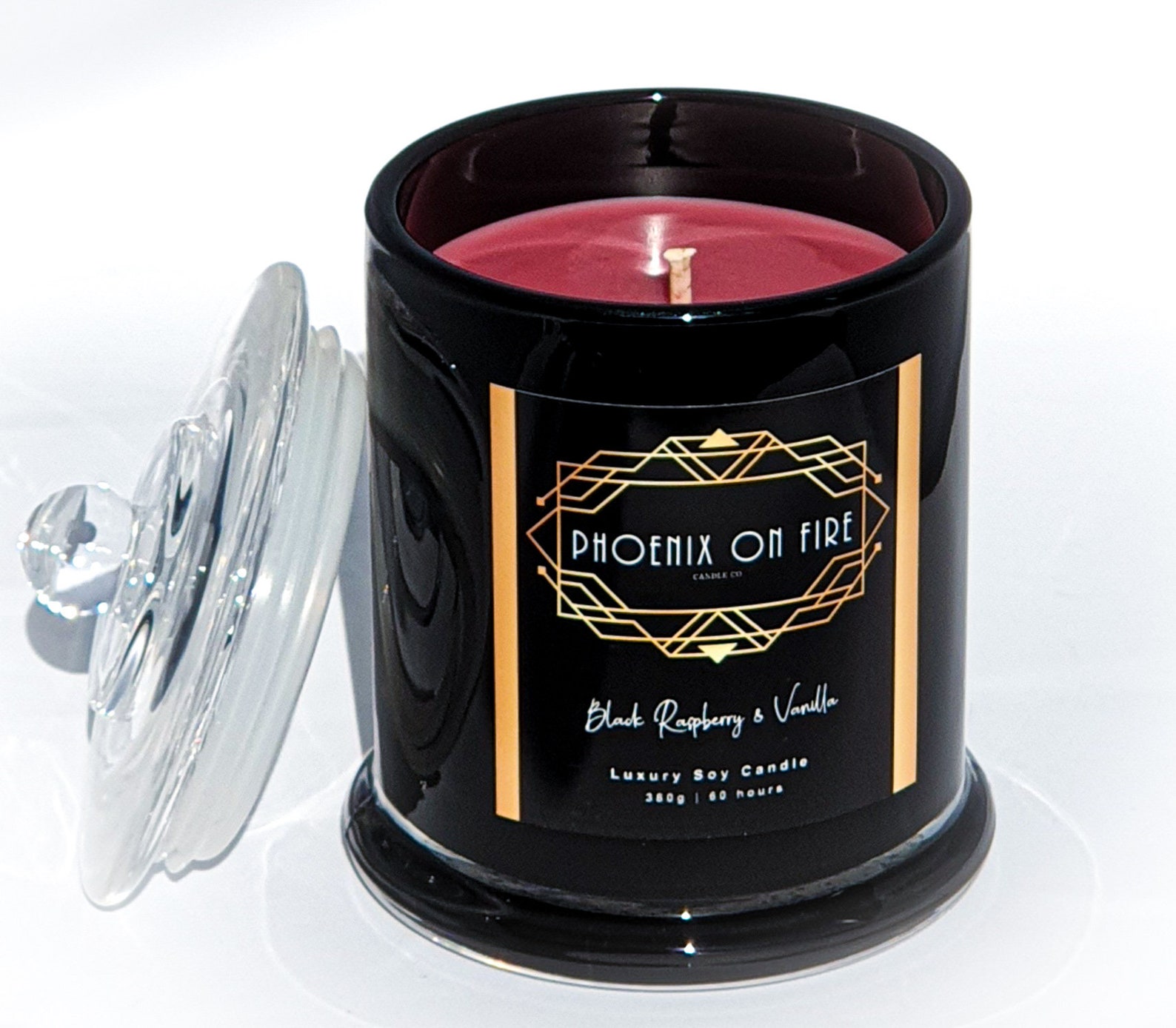 Phoenix On Fire Candle Co Signature Collection XL Soy Etsy