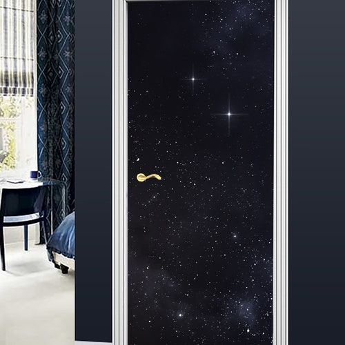 Star Constellation Galaxy Space Door Mat