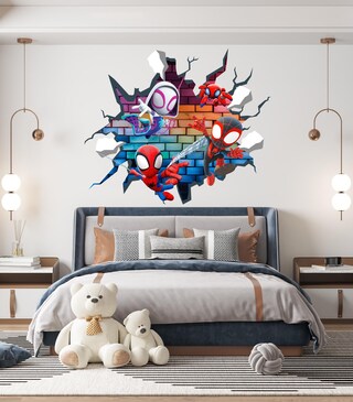 Speedy Adventure Adesivo Murale Personalizzato Con Nome E Effetto Fulmine Per Cameretta Bambini