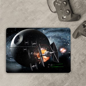 Gamer Boys Laptop Skin Space Ship Notebook Vinyl Decal Dell Hp Lenovo Asus Chromebook Acer Any Laptop Gamer Sticker Skins Cover Gifts MKN203
