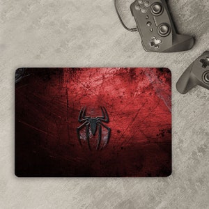 Spiderman Logo Emblem Laptop Skin Gamer Notebook Vinyl Decal Dell Hp Lenovo Asus Chromebook Acer Any Laptop Spider Sticker Cover Gift MKN180