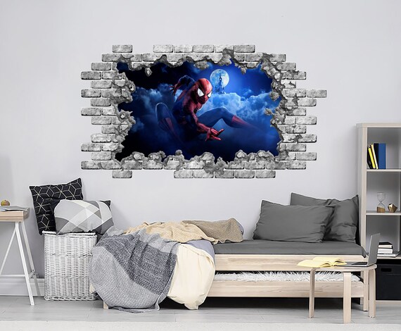 Adesivi Murali Supereroi Per Cameretta - 4 Fogli 20x30 Cm, Multicolore, Facili Da Applicare - Foto 8