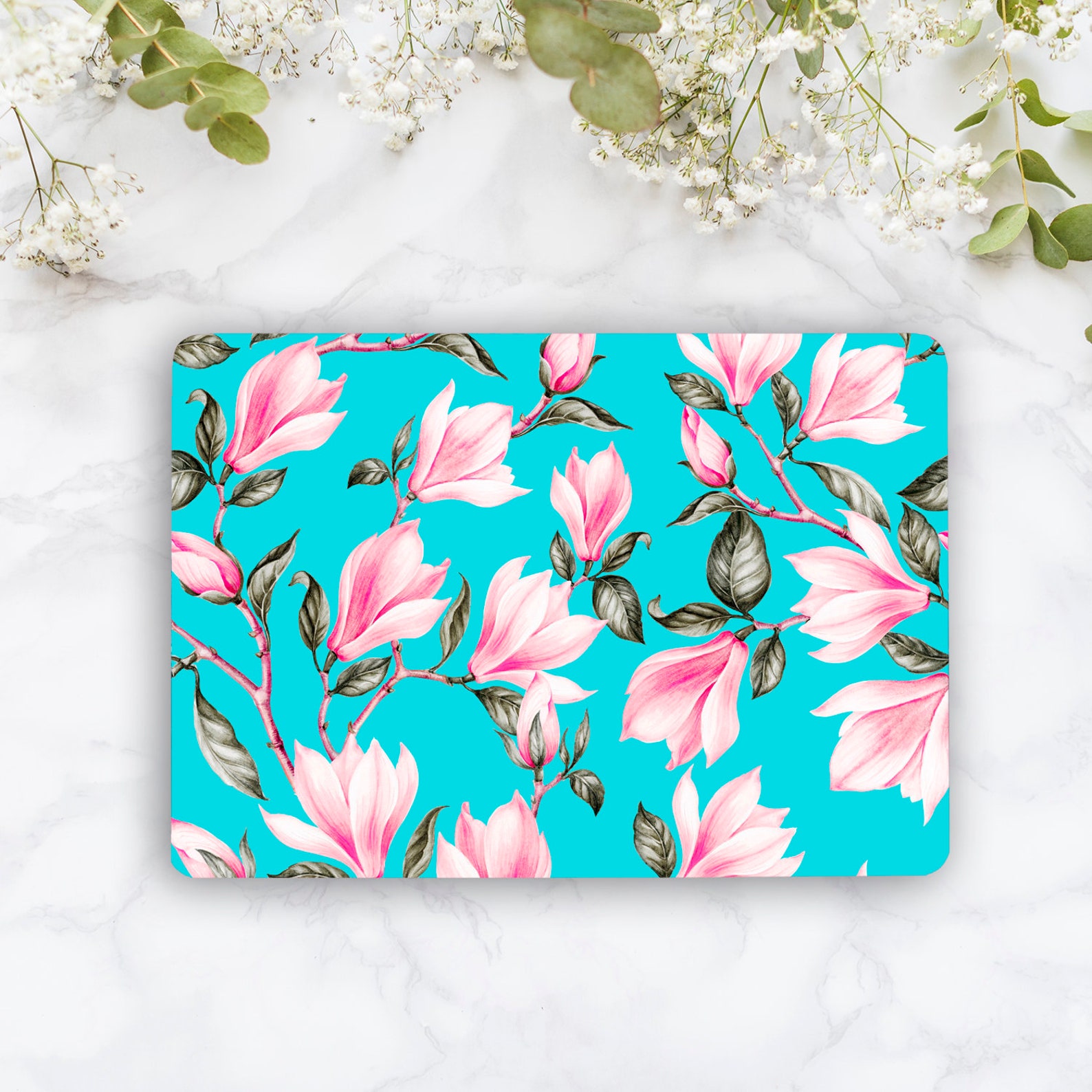Magnolia Floral Design Laptop Skin Dell HP Lenovo Asus Etsy