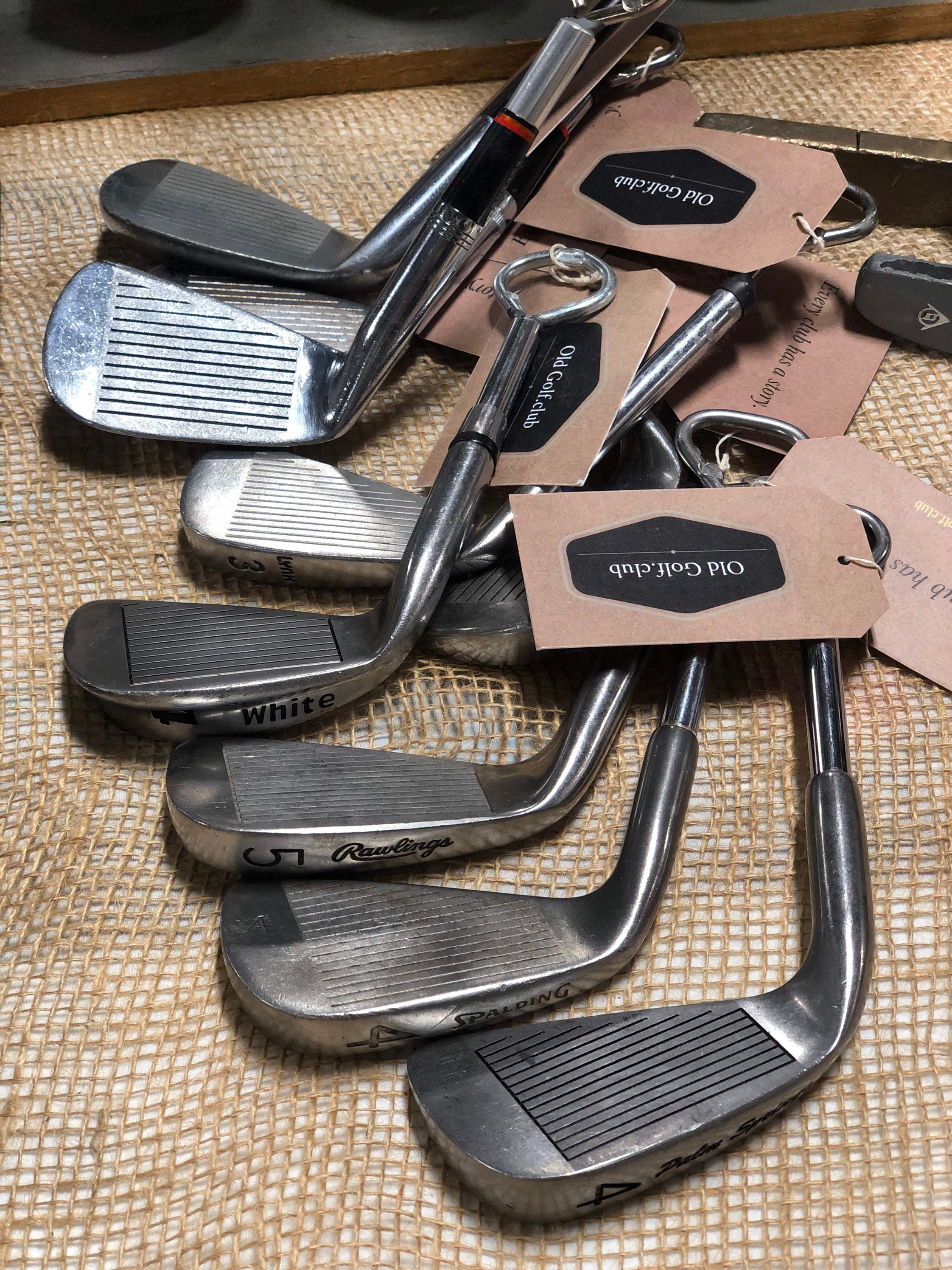 Ouvre-Bouteille Golf Iron. Cadeau de La Fête Des Pères Fait Maison à Partir Fers Golf Vintage Réutil