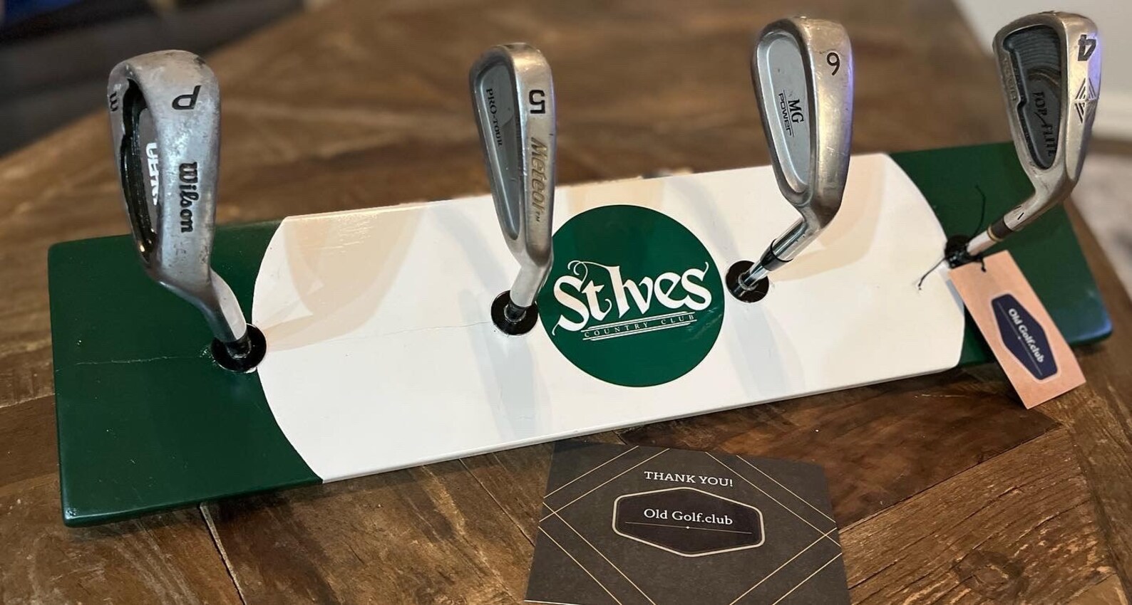 Golf Iron Hat Rack. Golf Gift for Him. Made From Upcycled Etsy