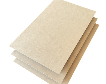 Premium MDF 3mm or 6mm Thick  |  Sheets Ideal for Crafts, Lasers, Burning and CNC | Medium Density Fibreboard | Approx 1/8" or 1/4" Thick