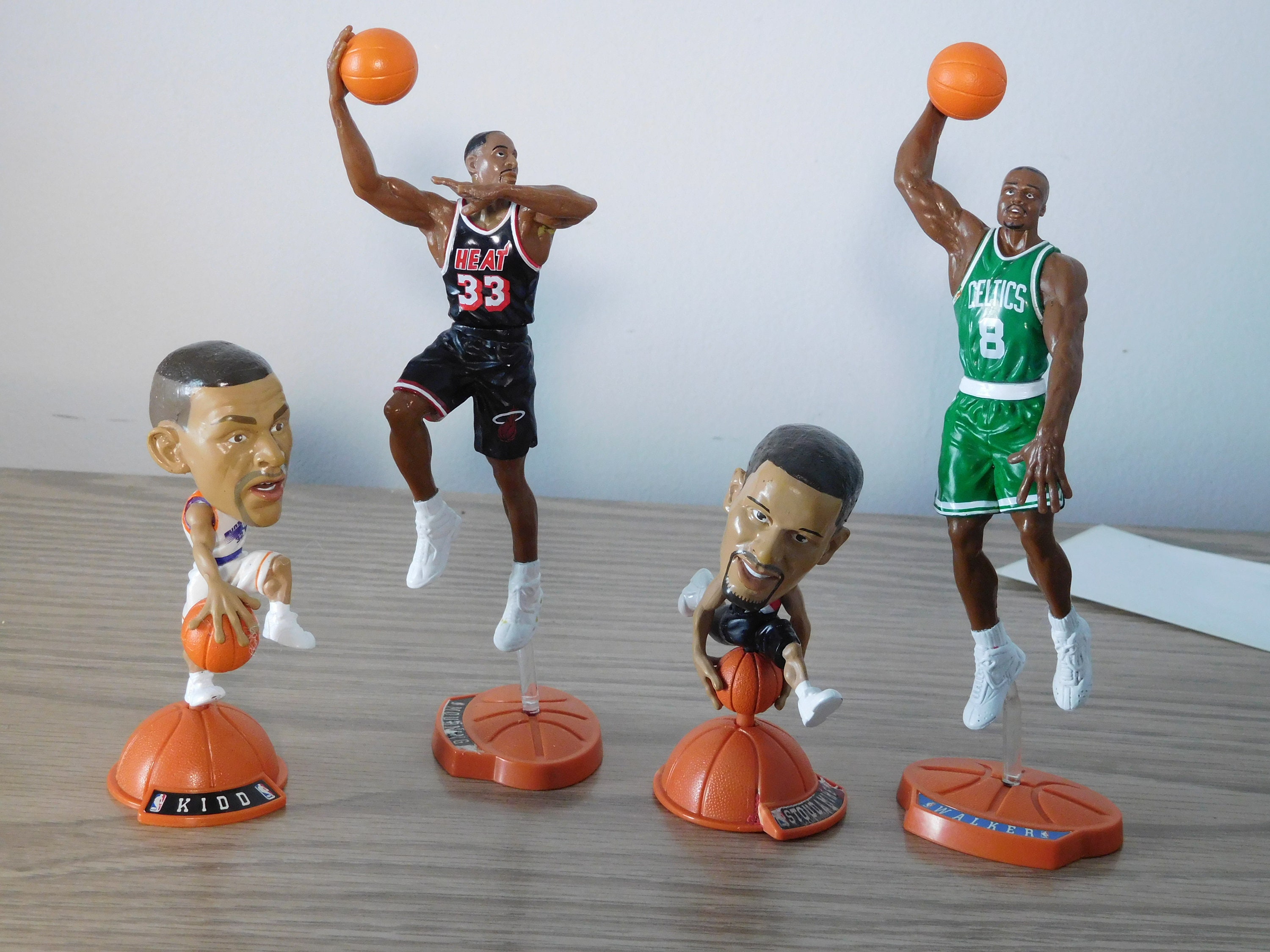4 Vintage 1998 NBA Super Stars Action Figures Etsy