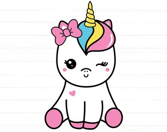 Download Baby Unicorn Svg Etsy