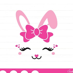 Rabbit Svg. Rabbit face. Rabbit Easter. Bunny Face. Bunny Easter. Png. Cutting File Cute. Cut File. Png. Svg File. Cute bunny Printable.