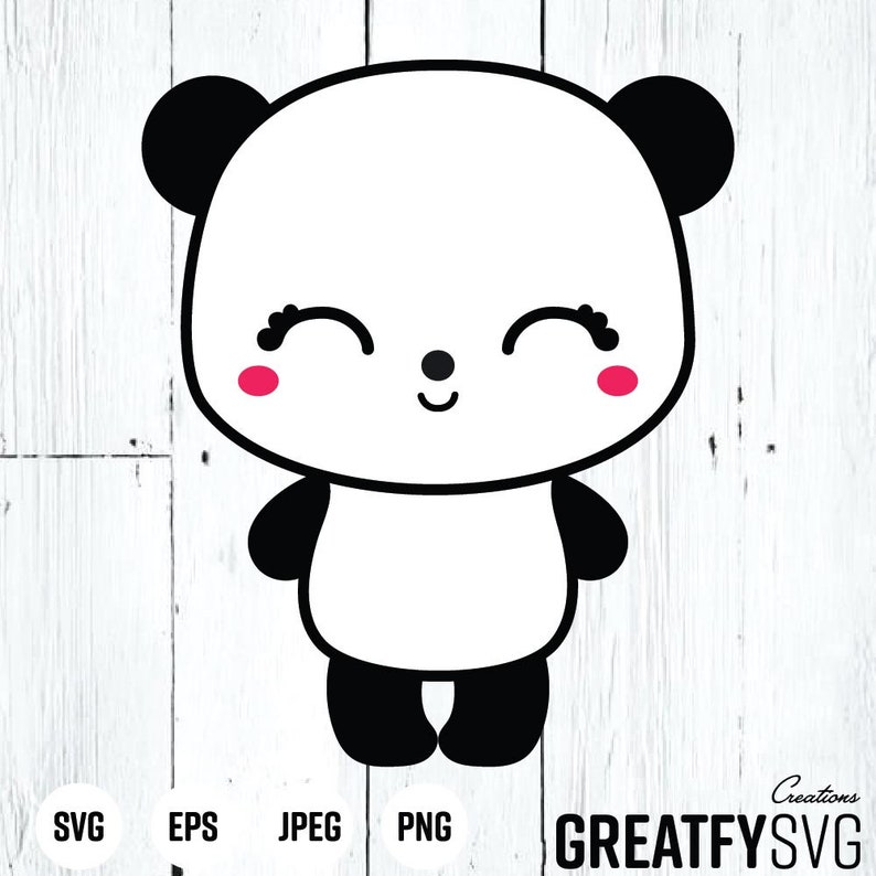 Download Panda SVG Animal SVG SVG Cut Files Cricut Cricut Cut | Etsy