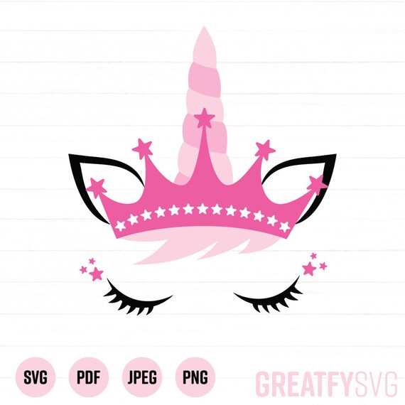 Unicorn Svg Unicorn Face SVG Unicorn 