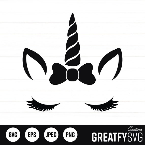 Unicorn Svg. Unicorn Cricut. SVG. Cabeza de Unicornio SVG. - Etsy España