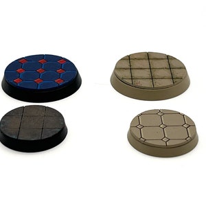 25mm Round Base Toppers for Tabletop War Games or Role Playing Games