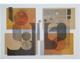 Stampa artistica Riso A2 'Perché il tempo è troppo breve' di Louis Reith