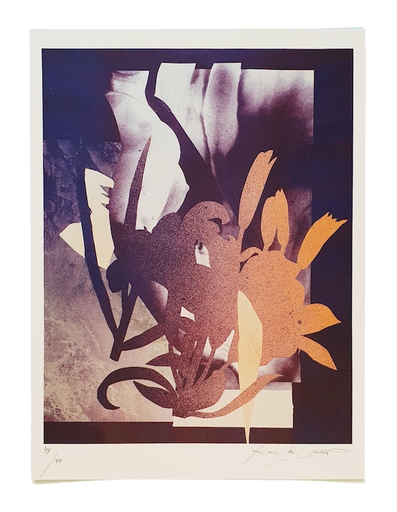 Riso A3 art print by Koen de Graaf