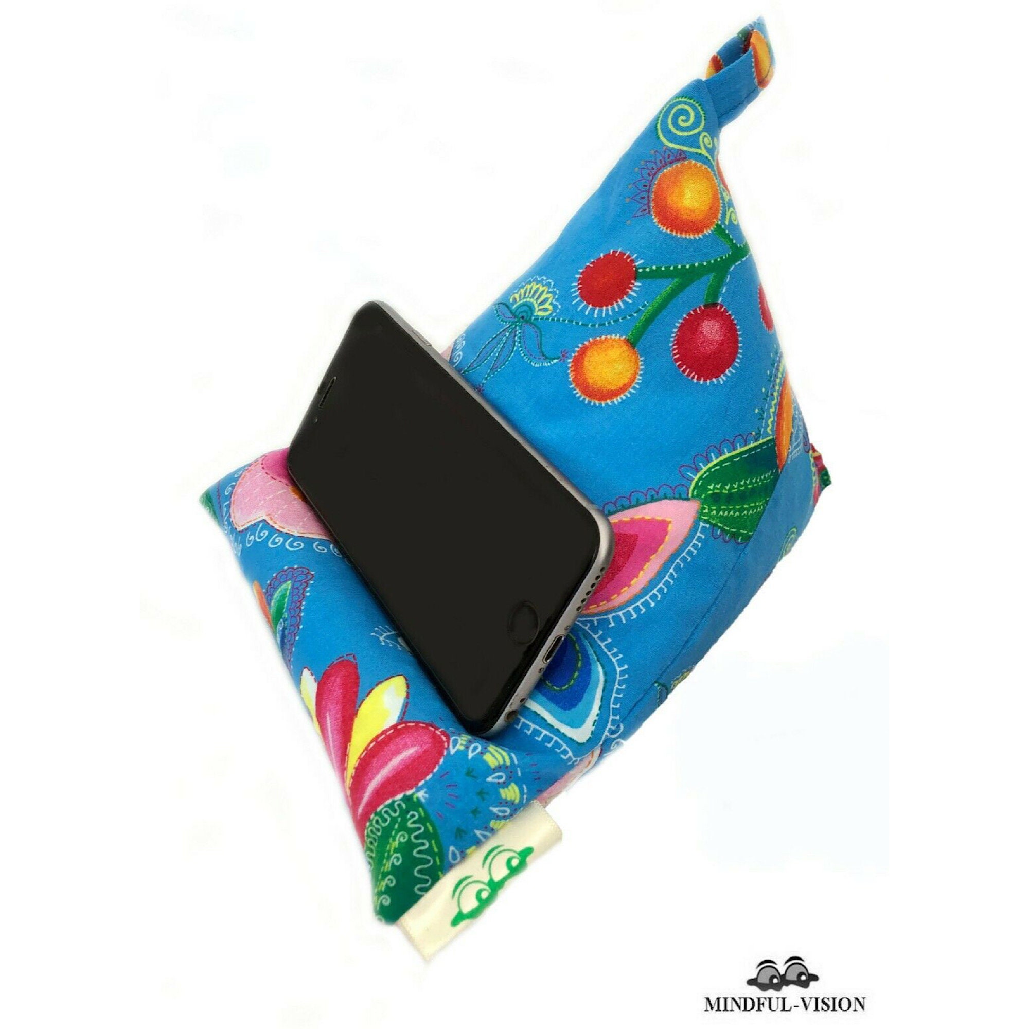 Fabric Mobile Phone Bean Bag Stand Holder Support Cotton Etsy