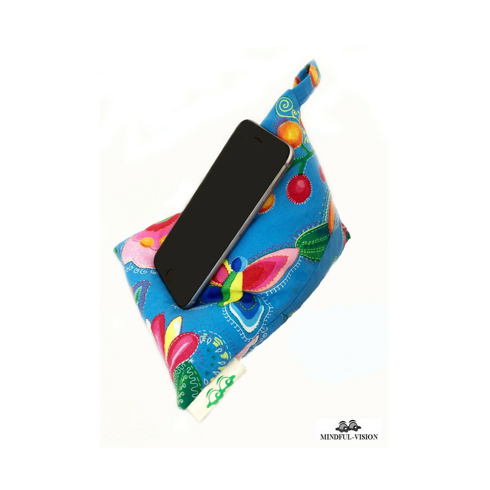 Fabric Mobile Phone Bean Bag Stand Holder Support Cotton Etsy