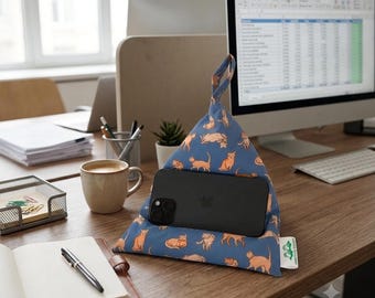 Mobile Phone handsfree stand support beanbag cushion pillow!