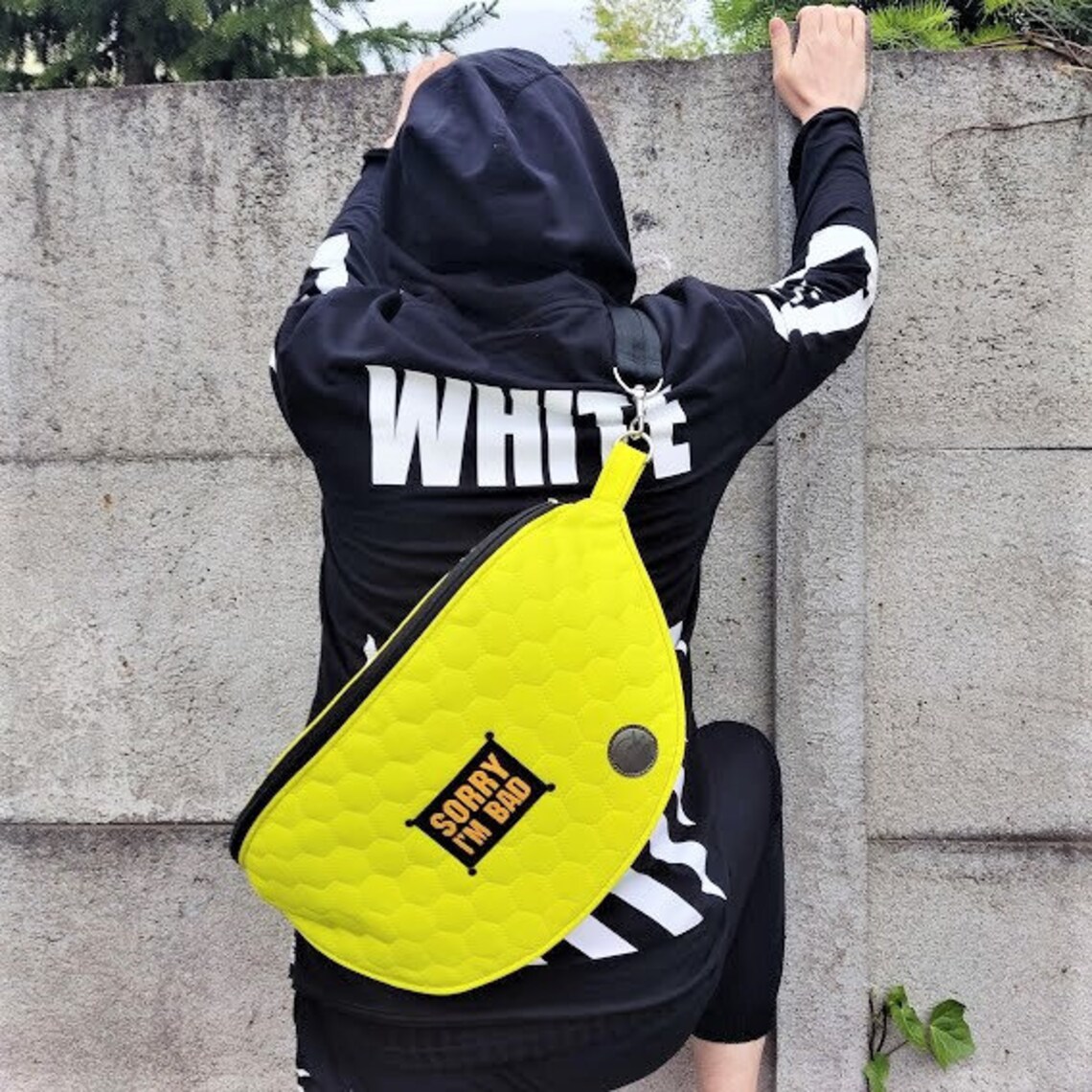 Banane XXL Waterproof crossbody bag Fanny pack Big Bag Etsy