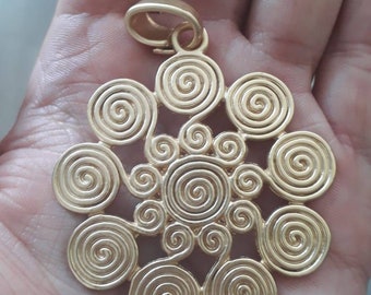 Pendente celtico spirali