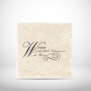 Marble tile &quot;Wine discovers the walking mixer ...&quot;