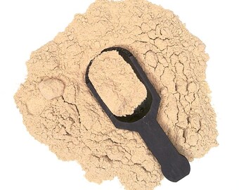 Polvo de cáscara de psyllium / 4oz a 5lb / 100% puro natural hecho a mano