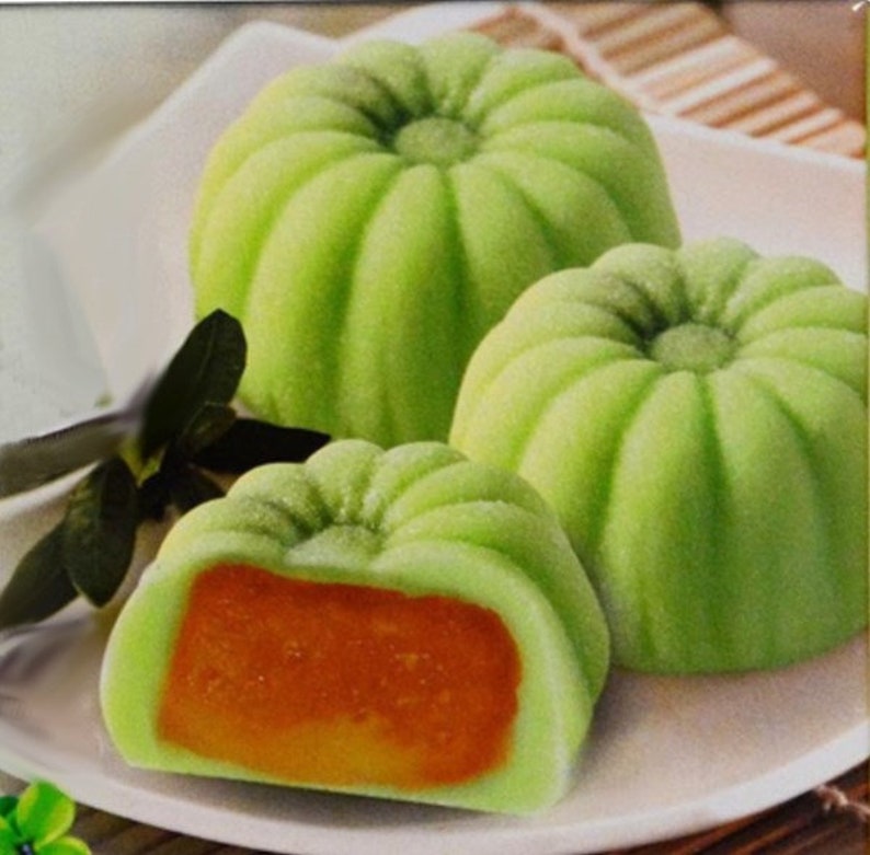 Mochi Honey Melon 6 pieces of 35g 1bag Pure Natural Chemical Free Bild 1