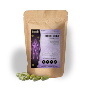 Capsule Immune Boost 100 % pure naturelle fabriquée à la main